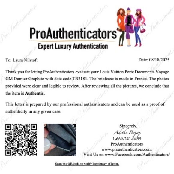 Louis Vuitton Damier Graphite Porte-Documents Voyage - Picture 12 of 12